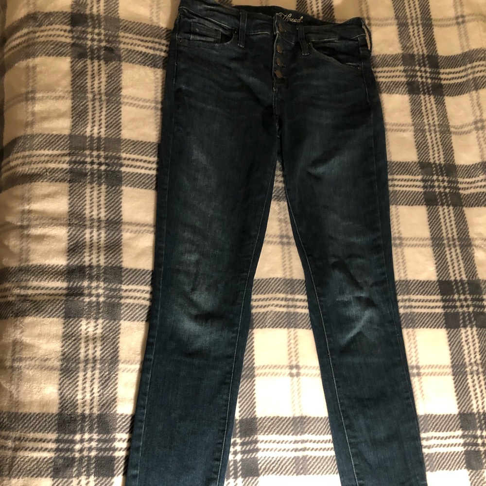 Universal Thread High Rise Skinny (Size 0/25).